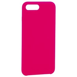 Накладка силиконовая MItrifON для iPhone 8 Plus/ 7 Plus (5.5") без логотипа Bright pink Ярко-розовый №47
