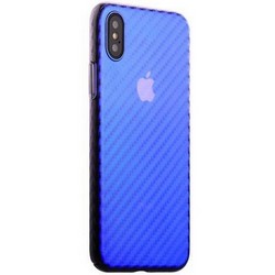Чехол-накладка пластиковый J-case Colorful Fashion Series 0.5mm для iPhone XS/ X (5.8&quot;) Фиолетовый оттенок