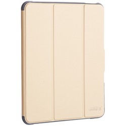 Чехол-подставка Mutural Folio Case Elegant series для iPad Pro (11&quot;) 2020г. кожаный (MT-P-010504) Золотой