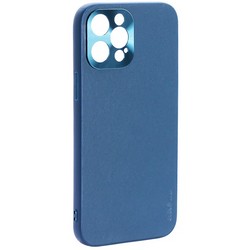 Чехол-накладка пластиковая GKS Design Creative Case с силиконовыми бортами для iPhone 12 Pro Max (6.7&quot;) Зеленый