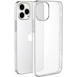 Чехол силиконовый Hoco Light Series для iPhone 12 Pro Max (6.7") Прозрачный