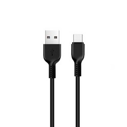Дата-кабель USB Hoco X20 Flash Type-C (3.0 м) Черный