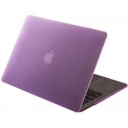 Защитный чехол-накладка HardShell Case для Apple MacBook New Pro 16&quot; Touch Bar (2019г.) A2141 матовая Фиолетовая