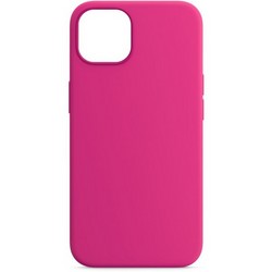 Накладка силиконовая MItrifON для iPhone 13 Pro (6.1&quot;) без логотипа Bright pink Ярко-розовый №47