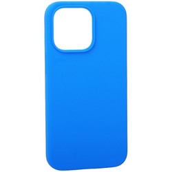 Накладка силиконовая MItrifON для iPhone 13 Pro (6.1&quot;) без логотипа Sapphire Синий №3