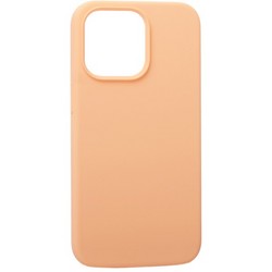 Накладка силиконовая MItrifON для iPhone 14 (6.1&quot;) без логотипа Персиковый №69