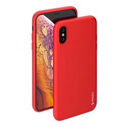 Чехол-накладка силикон Deppa Gel Color Case TPU D-85361 для iPhone XS/ X (5.8&quot;) 0.8мм Красный