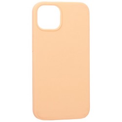 Накладка силиконовая MItrifON для iPhone 13 (6.1&quot;) без логотипа Персиковый
