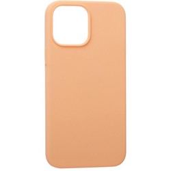 Накладка силиконовая MItrifON для iPhone 13 Pro Max (6.7&quot;) без логотипа Персиковый