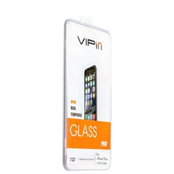 Стекло защитное VIPin прозрачное для iPhone 8 Plus/ 7 Plus (5.5&quot;) переднее