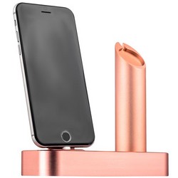 Док-станция COTECi Base1 Charging Cradle для Apple Watch &amp; iPhone X/ 8 Plus/ 8 stand CS2045-MRG Pink-gold - Розовое золото