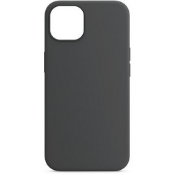 Накладка силиконовая MItrifON для iPhone 14 Pro (6.1&quot;) без логотипа Charcoal grey Угольно-серый №15