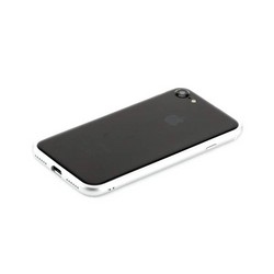 Бампер поликарбонат с силиконом Totu Evoque Series для Apple iPhone SE (2020г.)/ 8/ 7 (4.7&quot;) Серебристый