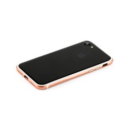 Бампер поликарбонат с силиконом Totu Evoque Series для Apple iPhone SE (2020г.)/ 8/ 7 (4.7&quot;) Розовое золото