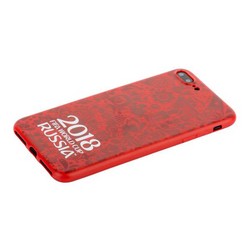 Чехол-накладка TPU Deppa D-103928 ЧМ по футболу FIFA™ Official Logotype для iPhone 8 Plus/ 7 Plus (5.5") Красный