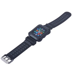 Ремешок COTECi W31 PC&Silicone Band Suit (WH5252-BY) для Apple Watch 42мм Черно-Графитовый