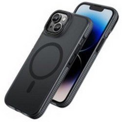 Чехол пластиковый Hoco AS2 Lord magnetic protective case для iPhone 15 (6.1&quot;) 1.5mm Черный