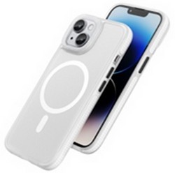 Чехол пластиковый Hoco AS2 Lord magnetic protective case для iPhone 15 Plus (6.7&quot;) 1.5mm Белый