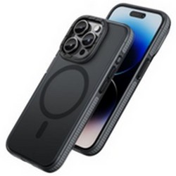 Чехол пластиковый Hoco AS2 Lord magnetic protective case для iPhone 15 Pro (6.1&quot;) 1.5mm Черный