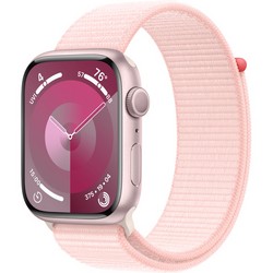 Apple Watch Series 9 GPS 45mm Pink Aluminium Sport Loop (розовый)