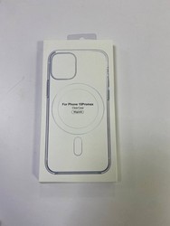 Чехол пластиковый Magnetic для iPhone 15 Pro Max (6.7") Прозрачный