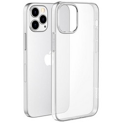 Чехол силиконовый Hoco Light Series для iPhone 15 Pro (6.1&quot;) тонкий TPU 0,8mm Прозрачный