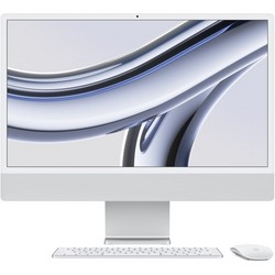 Apple iMac 24" Retina 4,5K 2023 MQR93 (Apple M3, 8-Core GPU, 8 Гб, 256 Гб SSD, серебристый)