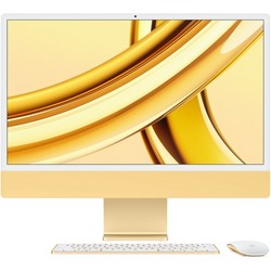 Apple iMac 24&quot; Retina 4,5K 2023 MQRL3 (Apple M3, 10-Core GPU, 8 Гб, 256 Гб SSD, желтый)