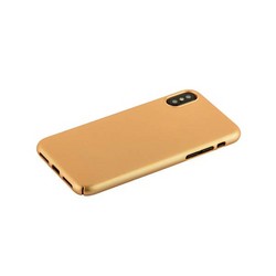 Чехол-накладка пластик Soft touch Deppa Air Case D-83322 для iPhone XS/ X (5.8&quot;) 1мм Золотистый