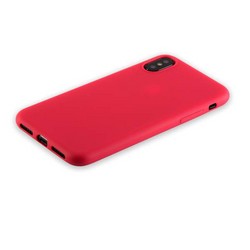 Чехол-накладка силикон Anycase TPU A-140050 для iPhone XS/ X (5.8&quot;) 1.0 мм матовый Красный