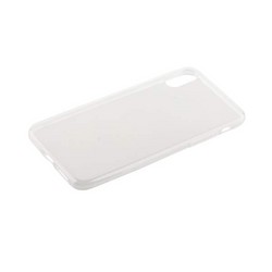 Чехол силиконовый для iPhone XS/ X (5.8&quot;) 1.0 мм уплотненный в техпаке (прозрачный)