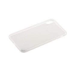 Чехол силиконовый для iPhone XS/ X (5.8") супертонкий в техпаке (прозрачный)