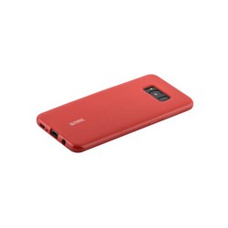 Чехол-накладка силиконовый Cherry матовый 0.4mm &amp; пленка для Samsung Galaxy Note 8 (N950) Красный
