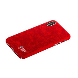 Чехол-накладка PC Deppa D-103945 ЧМ по футболу FIFA™ Official Pattern для iPhone XS/ X (5.8&quot;) Красный
