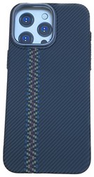 Чехол-накладка Mosbros carbon Magsafe для Iphone 15 Pro Max (6.7") J-216