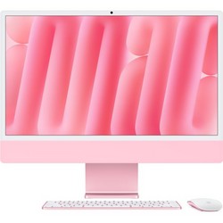 Apple iMac 24" Retina 4,5K 2024 MWV53 (Apple M4, 10-Core CPU, 10-Core GPU, 16GB, 512GB SSD, розовый)