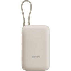 Внешний аккумулятор Xiaomi Power Bank 10000mAh (Integrated Cable) Tan
