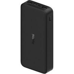 Внешний аккумулятор Xiaomi Redmi Power Bank 20000 mAh, 2xUSB, 1xType C, черный