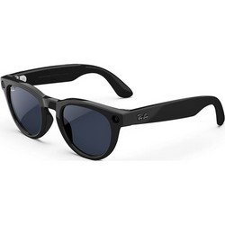 Ray-Ban Headliner Shiny Black/ Clear to Sapphire Transitions M/L