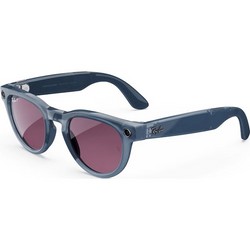 Ray-Ban Headliner Shiny Jeans Transparent/ Dusty Red Polarized M/L