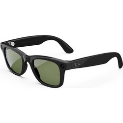 Ray-Ban Wayfarer Shiny Black/ Green M/L