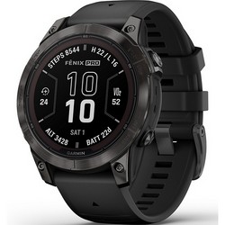 Garmin Fenix 7 Pro Solar Carbon Gray wt Black Band (010-02777-00)