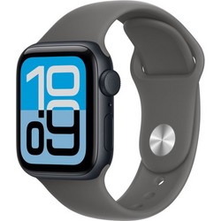 Apple Watch SE 3, 40 mm, Midnight Aluminium Stone Gray Sport Band