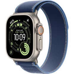 Apple Watch Ultra 3, 49 mm, Natural S-M/М-L Trail Loop Blue/Bright Blue