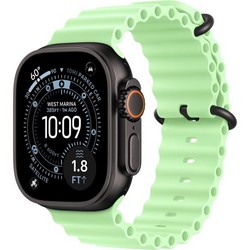 Apple Watch Ultra 3, 49 mm, Black Ocean Band Neon Green