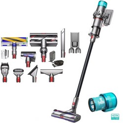Dyson v15 Detect Absolute Total Clean, серебристый