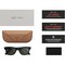 Ray-Ban Wayfarer (Gen 2) RW4012 Shiny Black/ Transitions Graphite Green lenses Size L (53mm) - фото 87712