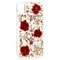 Чехол-накладка силиконовая KZDOO Flowers TPU+Dried Flowers+Lucite для Iphone XS Max (6.5") Красная - фото 25474
