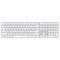 Беспроводная клавиатура Apple Magic Keyboard with Numeric Keypad US White MQ052/MXCJ3 - фото 99359