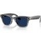 Ray-Ban Wayfarer (Gen 2) RW4012 Shiny Transparent Gray/ Transitions Sapphire lenses Size L (53mm) - фото 100319